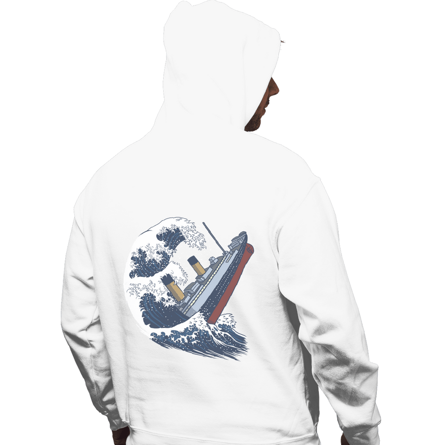 Shirts Zippered Hoodies, Unisex / Small / White The Wave Titanic