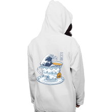 Load image into Gallery viewer, Shirts Pullover Hoodies, Unisex / Small / White The Great Kanagawa Tea
