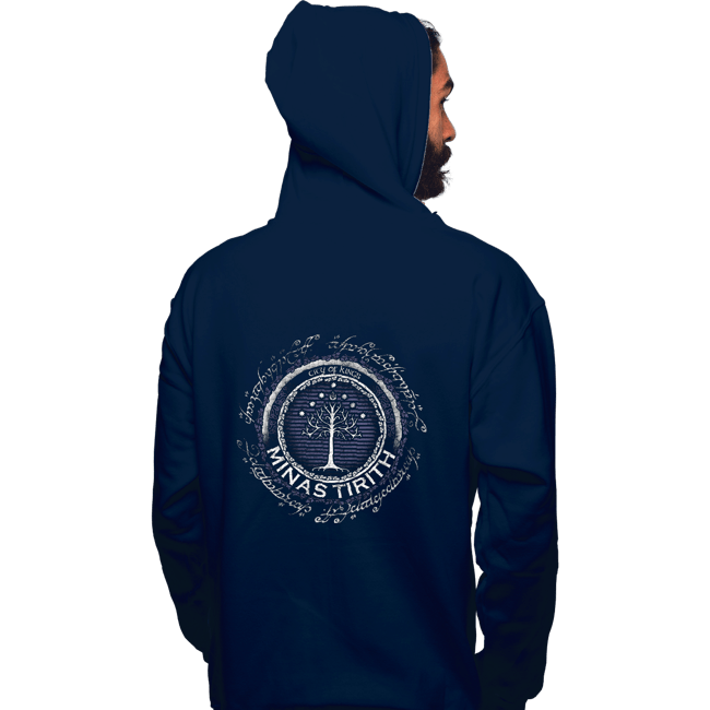 Shirts Pullover Hoodies, Unisex / Small / Navy Minas Tirith