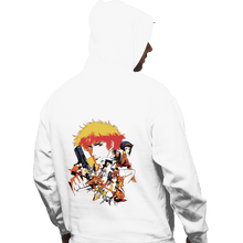 Load image into Gallery viewer, Daily_Deal_Shirts Pullover Hoodies, Unisex / Small / White Retro Space Cowboy
