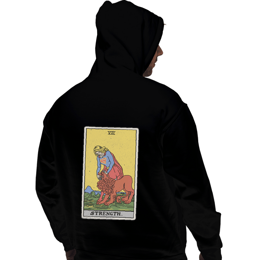 Shirts Pullover Hoodies, Unisex / Small / Black Strength