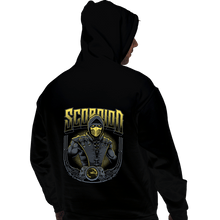 Load image into Gallery viewer, Daily_Deal_Shirts Pullover Hoodies, Unisex / Small / Black Scorpion Crest
