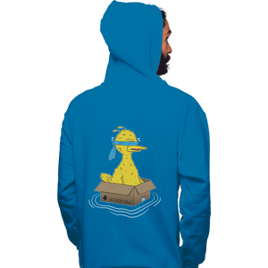 Shirts Pullover Hoodies, Unisex / Small / Sapphire Big Bird Box