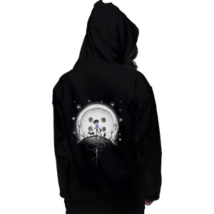 Shirts Pullover Hoodies, Unisex / Small / Black Behind The Door