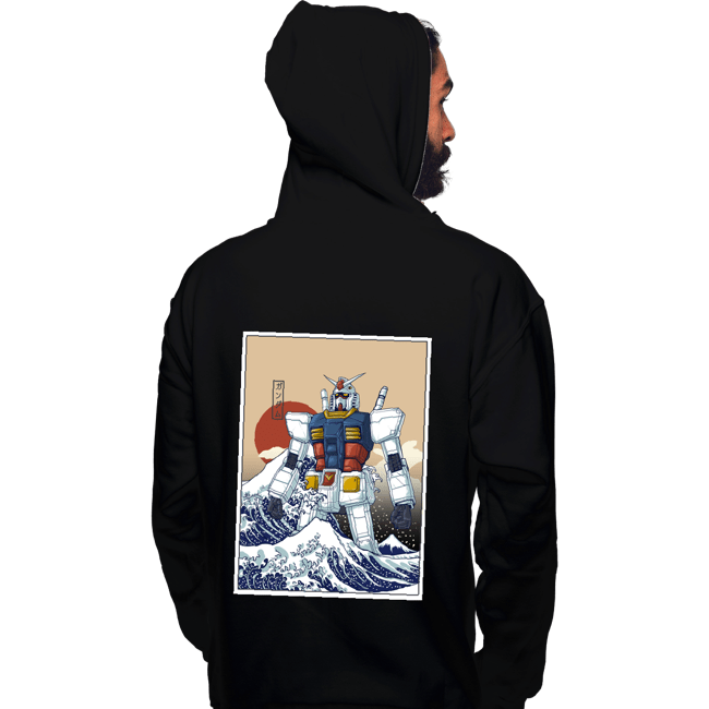 Secret_Shirts Pullover Hoodies, Unisex / Small / Black Kanagawa Gundam