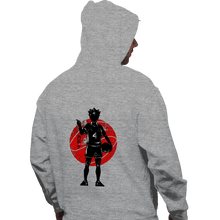 Load image into Gallery viewer, Shirts Pullover Hoodies, Unisex / Small / Sports Grey Crimson Yū Nishinoya
