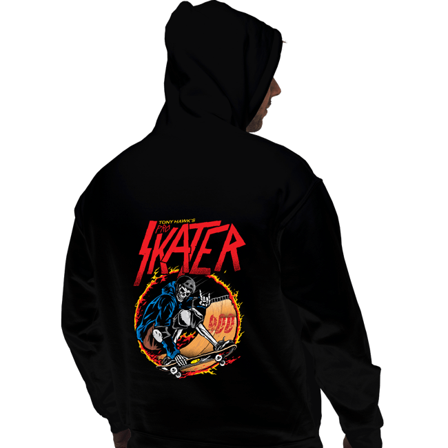 Daily_Deal_Shirts Pullover Hoodies, Unisex / Small / Black Pro Skater 900