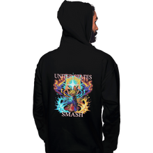 Load image into Gallery viewer, Shirts Pullover Hoodies, Unisex / Small / Black US Smash
