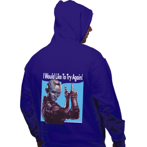 Shirts Zippered Hoodies, Unisex / Small / Violet Nebula Can Do It