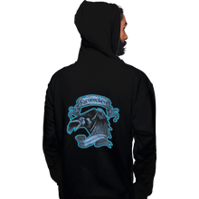 Load image into Gallery viewer, Shirts Pullover Hoodies, Unisex / Small / Black Ravenclaw
