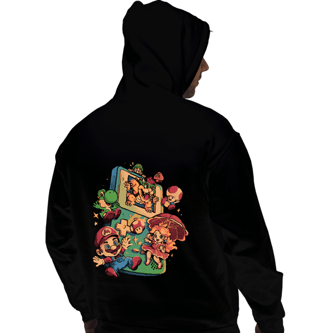 Daily_Deal_Shirts Pullover Hoodies, Unisex / Small / Black Plumber Game