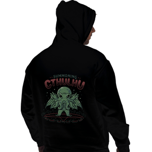 Shirts Pullover Hoodies, Unisex / Small / Black Summoning Cthulhu