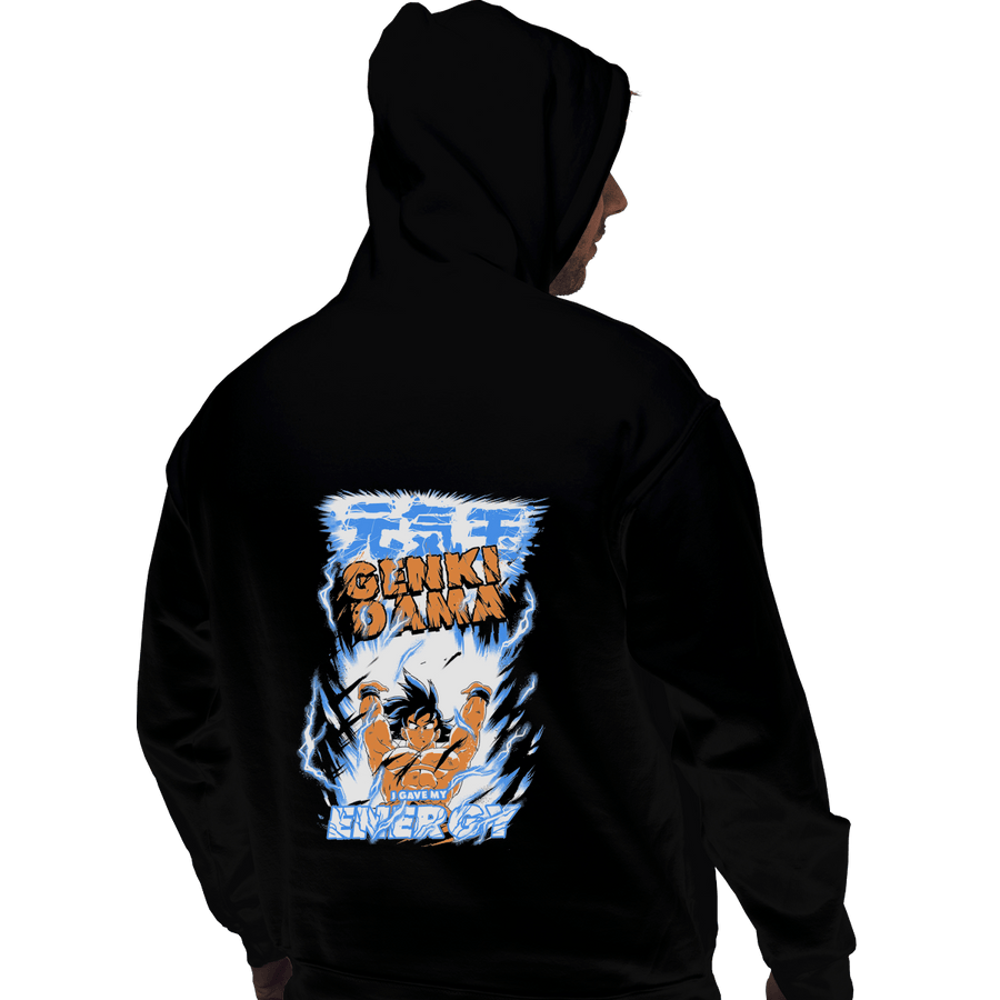 Shirts Zippered Hoodies, Unisex / Small / Black Genki Dama