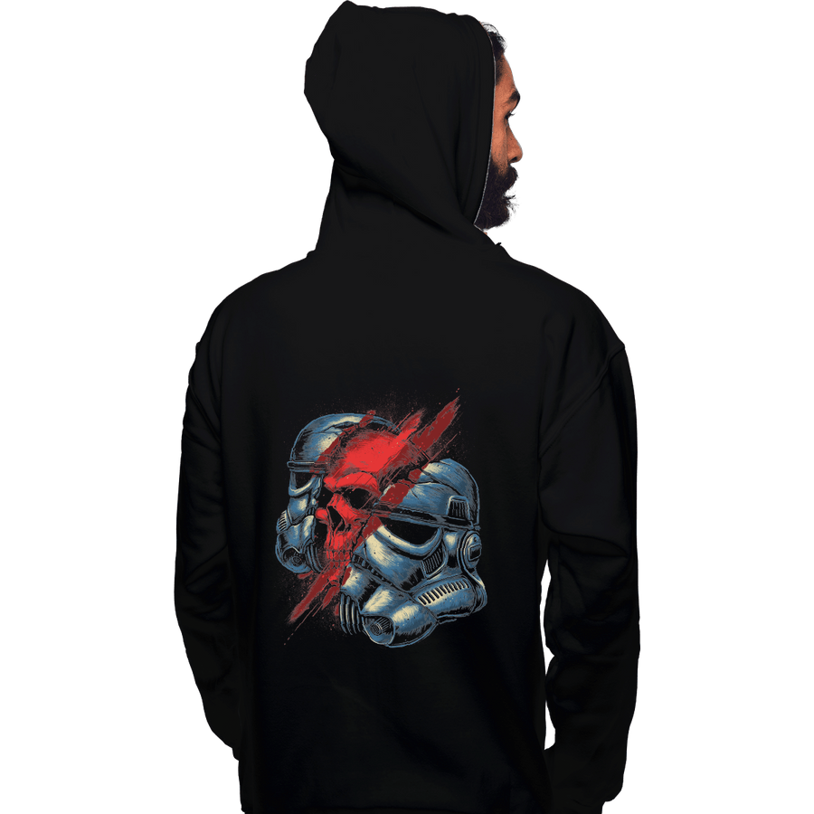 Shirts Pullover Hoodies, Unisex / Small / Black Red Storm