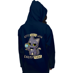 Daily_Deal_Shirts Pullover Hoodies, Unisex / Small / Navy Enemy Tears