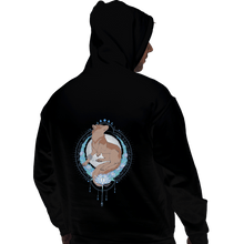 Load image into Gallery viewer, Shirts Zippered Hoodies, Unisex / Small / Black Howling Wolf
