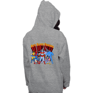 Secret_Shirts Pullover Hoodies, Unisex / Small / Sports Grey The 90s Superfriends
