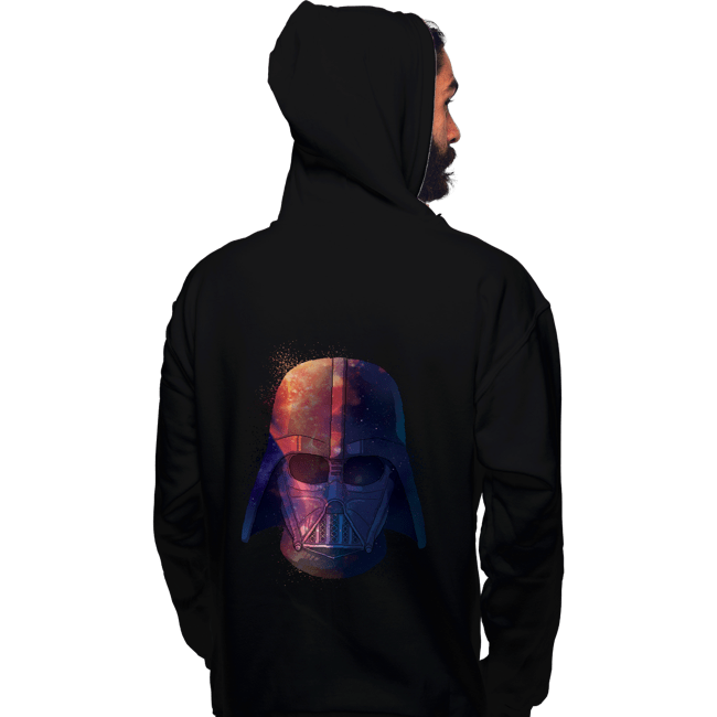 Daily_Deal_Shirts Pullover Hoodies, Unisex / Small / Black Galactic Darth Vader