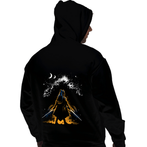 Daily_Deal_Shirts Pullover Hoodies, Unisex / Small / Black Twin Blade Fulcrum