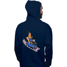 Load image into Gallery viewer, Daily_Deal_Shirts Pullover Hoodies, Unisex / Small / Navy Emperor&#39;s New Roller Coaster
