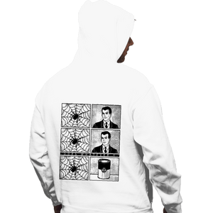 Secret_Shirts Pullover Hoodies, Unisex / Small / White Spider Can