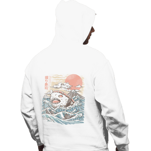 Shirts Pullover Hoodies, Unisex / Small / White Sharkiri Sushi
