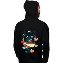 Load image into Gallery viewer, Daily_Deal_Shirts Pullover Hoodies, Unisex / Small / Black Dragon Valentine
