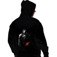 Load image into Gallery viewer, Shirts Zippered Hoodies, Unisex / Small / Black One Winged Angel Ink

