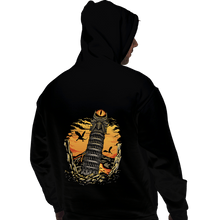 Load image into Gallery viewer, Daily_Deal_Shirts Pullover Hoodies, Unisex / Small / Black Leaning Dark Tower
