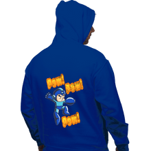 Load image into Gallery viewer, Shirts Pullover Hoodies, Unisex / Small / Royal Blue Pew Pew Pew
