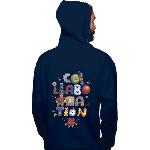 Daily_Deal_Shirts Pullover Hoodies, Unisex / Small / Navy Collaboration