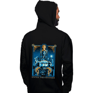 Daily_Deal_Shirts Pullover Hoodies, Unisex / Small / Black Enter The Fantasia