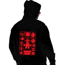 Load image into Gallery viewer, Daily_Deal_Shirts Pullover Hoodies, Unisex / Small / Black Mario Model Sprue
