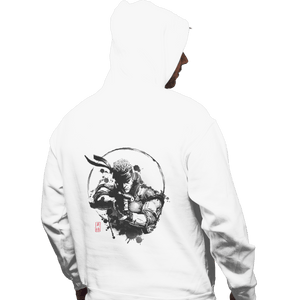 Shirts Zippered Hoodies, Unisex / Small / White The Legendary Hero