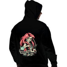 Load image into Gallery viewer, Daily_Deal_Shirts Pullover Hoodies, Unisex / Small / Black Rocker Ariel
