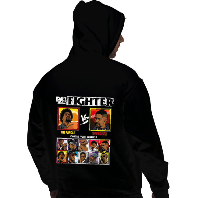 Secret_Shirts Pullover Hoodies, Unisex / Small / Black Denzel Fighter