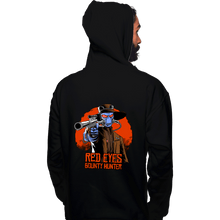 Load image into Gallery viewer, Daily_Deal_Shirts Pullover Hoodies, Unisex / Small / Black Red Eyes Bounty Hunter
