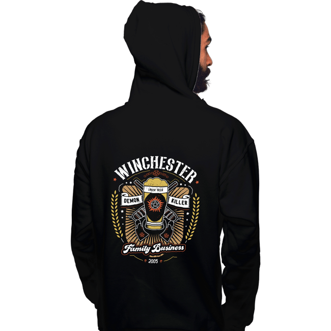 Secret_Shirts Pullover Hoodies, Unisex / Small / Black Beers And Demons
