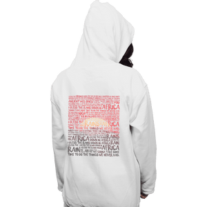 Shirts Pullover Hoodies, Unisex / Small / White Africa