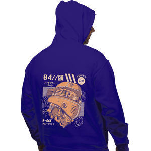 Shirts Pullover Hoodies, Unisex / Small / Violet Robo Head