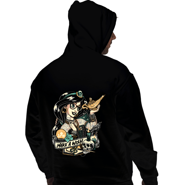 Daily_Deal_Shirts Pullover Hoodies, Unisex / Small / Black Rocker Jasmine