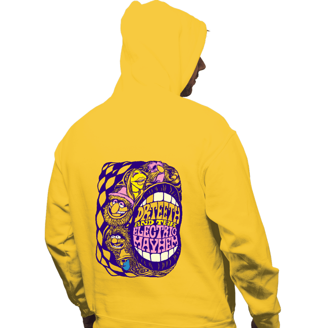 Daily_Deal_Shirts Pullover Hoodies, Unisex / Small / Gold The Electric Mayhem!
