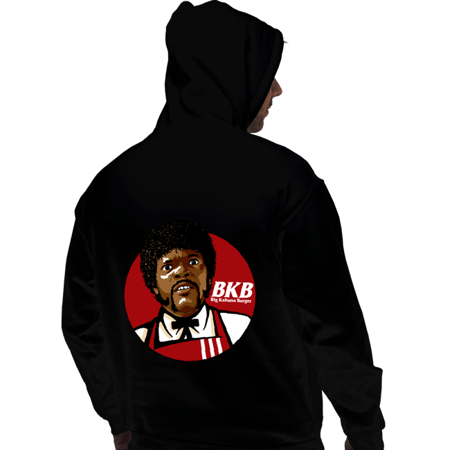 Daily_Deal_Shirts Pullover Hoodies, Unisex / Small / Black BKB - Big Kahuna Burger