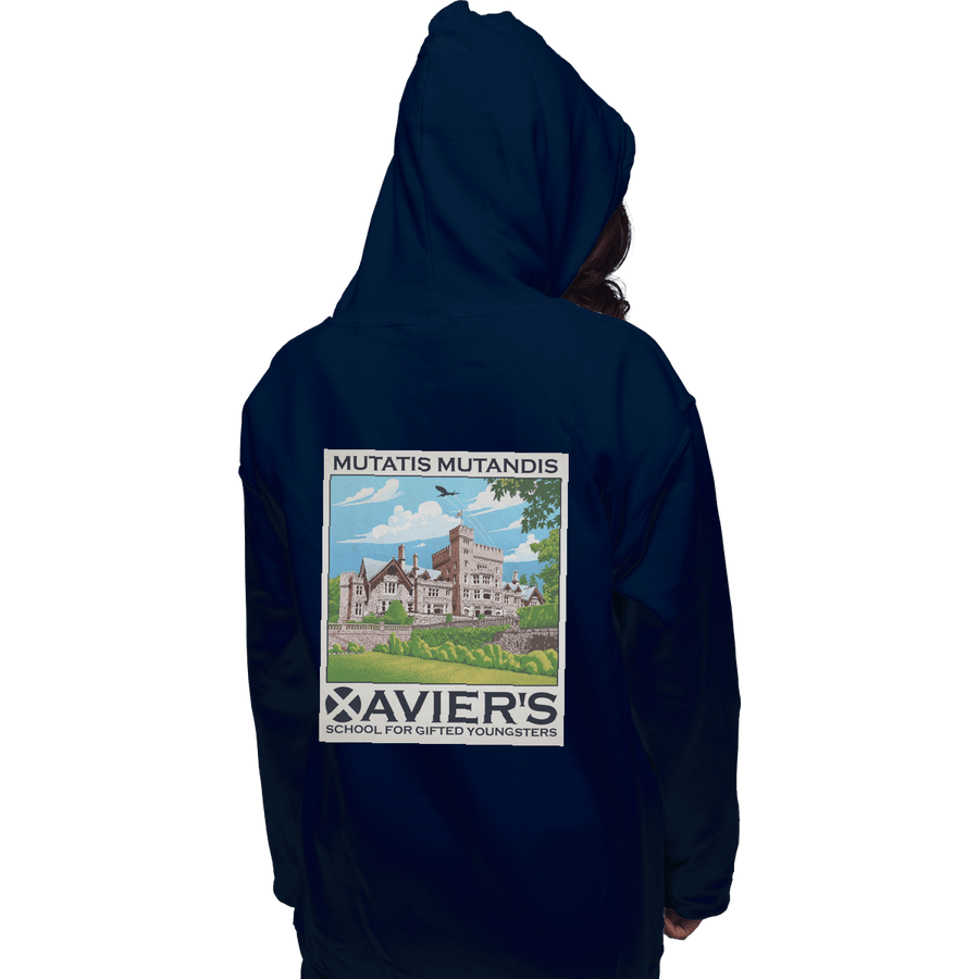 Shirts Pullover Hoodies, Unisex / Small / Navy Xavier's School For Gifted Youngsters