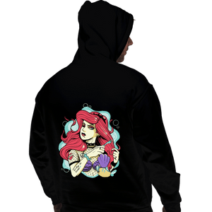Daily_Deal_Shirts Pullover Hoodies, Unisex / Small / Black Down Where It's Wetter