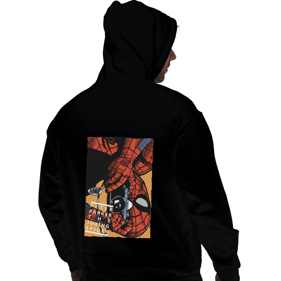 Shirts Pullover Hoodies, Unisex / Small / Black The Joking Spider