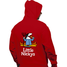 Load image into Gallery viewer, Daily_Deal_Shirts Pullover Hoodies, Unisex / Small / Red Little Nickys
