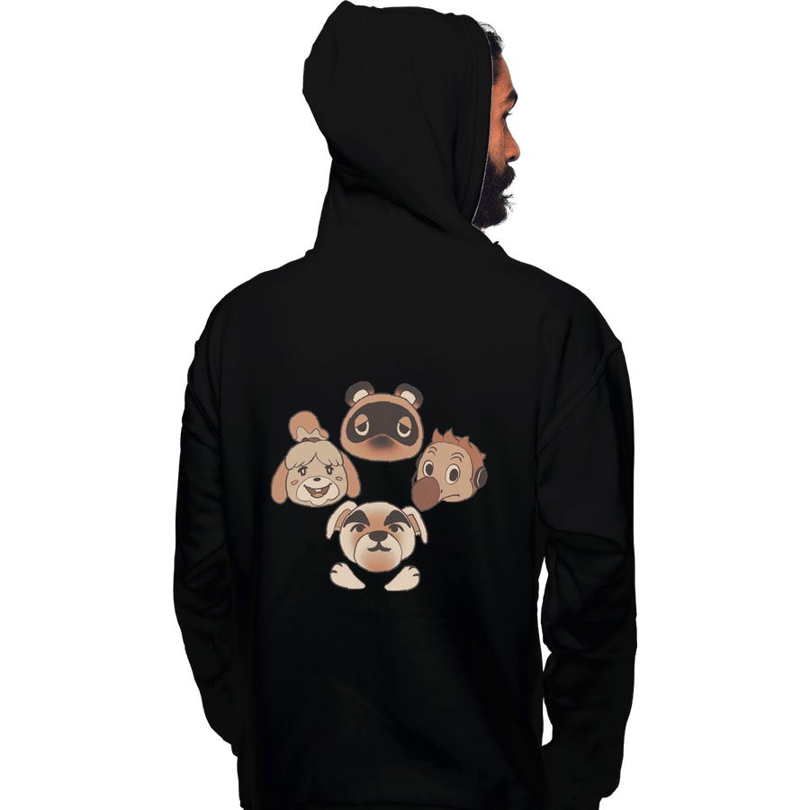Shirts Pullover Hoodies, Unisex / Small / Black Animal Queen