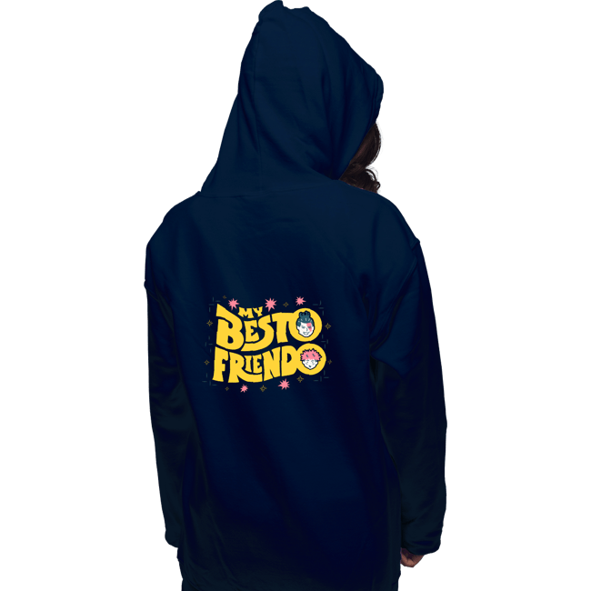Shirts Pullover Hoodies, Unisex / Small / Navy My Besto Friendo