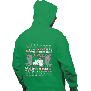 Shirts Pullover Hoodies, Unisex / Small / Irish Green Bongo Night